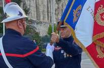 Passation de commandement du corps départemental des sapeurs-pompiers de l'Isère