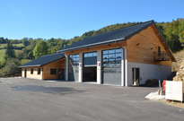 Inauguration de la caserne de Corrençon-en-Vercors