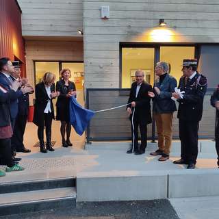 Inauguration de la caserne de Vaulnaveys-le-Haut