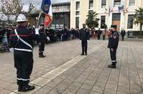 Passation de commandement de la caserne de Crolles et du centre Moyen Grésivaudan