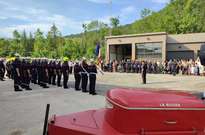 Prise de commandement et inauguration de la caserne de La Buisse