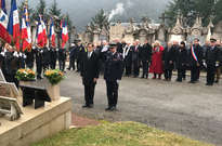 Hommage aux victimes de la catastrophe de Feyzin